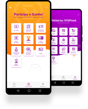 instale a aplicação